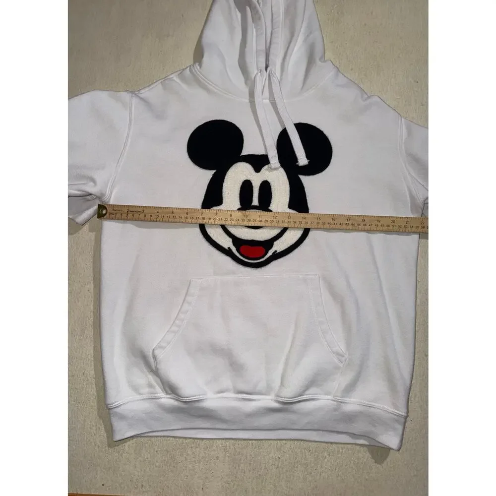 Disney women’s white hoodie embroidered knitted hoodie - Picture 6 of 9